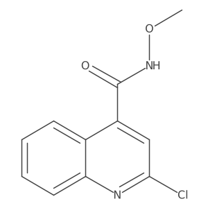 CONC(=O)c1cc(Cl)nc2ccccc12结构式