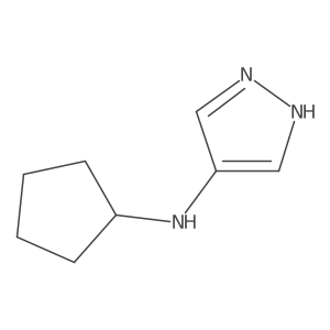 N-cyclopentyl-1H-pyrazol-4-amine Structure