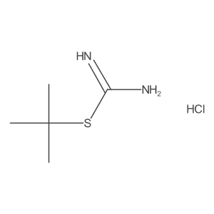 Tert-butyl carbamimidothioate;hydrochloride Structure