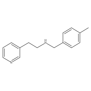 [(4-Methylphenyl)methyl][2-(pyridin-3-yl)ethyl]amine结构式