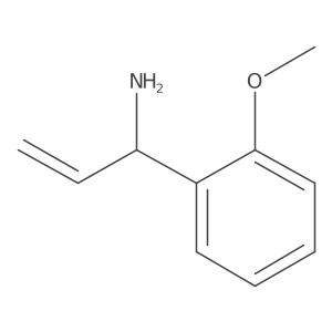 (1S)-1-(2-Methoxyphenyl)prop-2-enylamine结构式