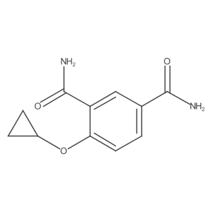 4-Cyclopropoxyisophthalamide Structure
