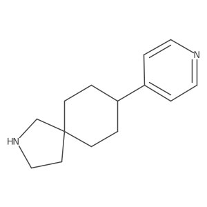 8-(Pyridin-4-yl)-2-azaspiro[4.5]decane Structure