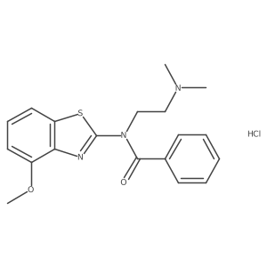 N-(2-(dimethylamino)ethyl)-N-(4-methoxybenzo[d]thiazol-2-yl)benzamide hydrochloride Structure
