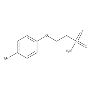 2-(4-Aminophenoxy)ethane-1-sulfonamide Structure