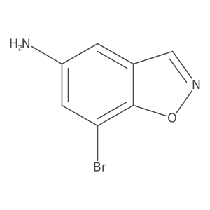 5-Amino-7-bromobenzisoxazole Structure