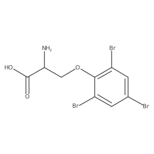 O-(2,4,6-Tribromophenyl)-L-serine结构式