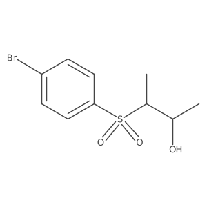 3-(4-Bromobenzenesulfonyl)butan-2-ol Structure