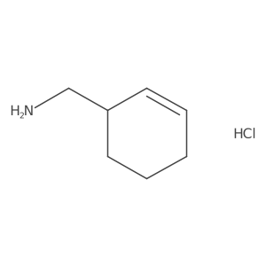 (Cyclohex-2-en-1-yl)methanamine hydrochloride Structure
