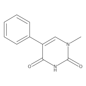 1-Methyl-5-phenylpyrimidine-2,4(1H,3H)-dione Structure