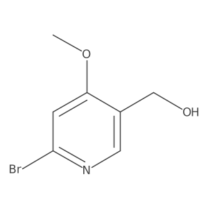 (6-Bromo-4-methoxypyridin-3-yl)methanol Structure