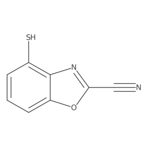 4-Mercaptobenzo[d]oxazole-2-carbonitrile Structure