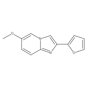 2-(2-Furyl)-6-methoxyimidazo[1,2-a]pyridine Structure