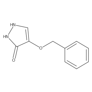 4-(benzyloxy)-1H-pyrazol-3-ol结构式