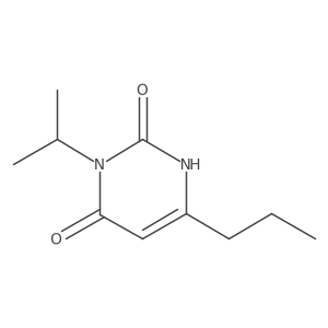 3-(Propan-2-yl)-6-propyl-1,2,3,4-tetrahydropyrimidine-2,4-dione Structure