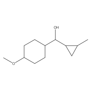 Cyclohexanemethanol, 4-methoxy-I+/--(2-methylcyclopropyl)-结构式