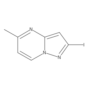 2-Iodo-5-methylpyrazolo[1,5-a]pyrimidine Structure