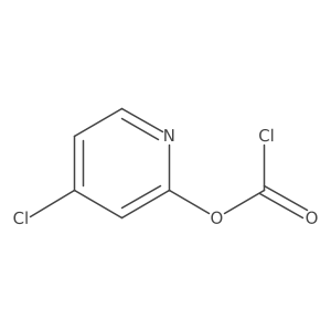 4-Chloropyridin-2-yl chloroformate结构式
