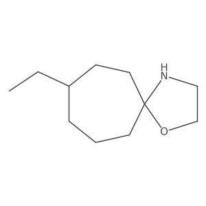 8-Ethyl-1-oxa-4-azaspiro[4.6]undecane结构式