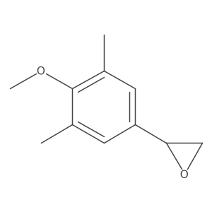 (2R)-2-(4-methoxy-3,5-dimethylphenyl)oxirane结构式