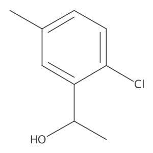 (1R)-1-(2-chloro-5-methylphenyl)ethan-1-ol Structure
