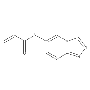 N-{[1,2,4]triazolo[4,3-a]pyridin-6-yl}prop-2-enamide结构式