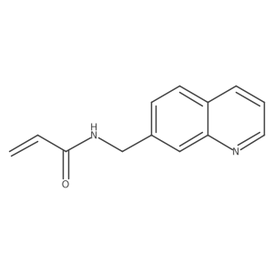 N-(Quinolin-7-ylmethyl)prop-2-enamide Structure