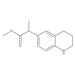 Methyl 2-(1,2,3,4-tetrahydroquinolin-6-yl)propanoate Structure