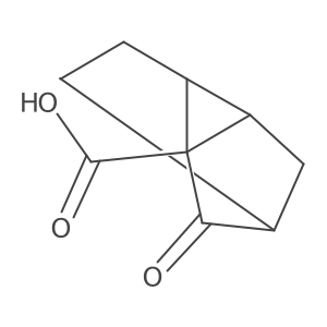8-Oxotricyclo[3.2.1.0,2,7]octane-1-carboxylic acid结构式