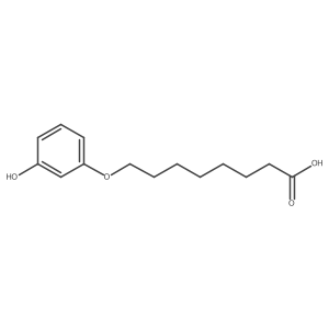 8-(3-hydroxyphenoxy)octanoic Acid Structure