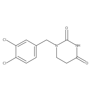 1-[(3,4-Dichlorophenyl)methyl]dihydro-2,4(1H,3H)-pyrimidinedione Structure