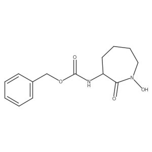 benzyl N-(1-hydroxy-2-oxoazepan-3-yl)carbamate结构式