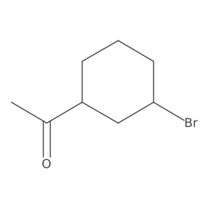 1-(3-Bromocyclohexyl)ethanone结构式