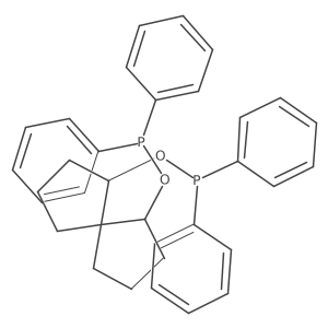1,6-Bis((diphenylphosphanyl)oxy)spiro[4.4]nonane Stereoisomer结构式