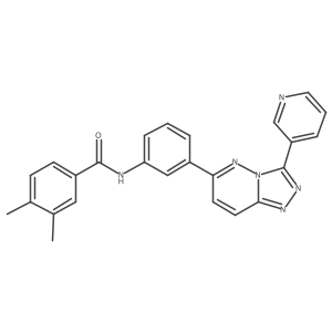 3,4-dimethyl-N-(3-(3-(pyridin-3-yl)-[1,2,4]triazolo[4,3-b]pyridazin-6-yl)phenyl)benzamide Structure