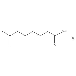 Octanoic acid, 7-methyl-, lead salt (1:) Structure