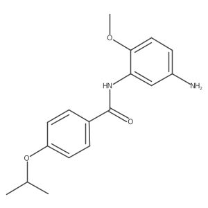 N-(5-Amino-2-methoxyphenyl)-4-isopropoxybenzamide Structure