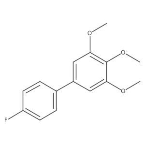 4'-Fluoro-3,4,5-trimethoxy-biphenyl Structure