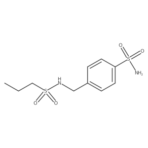 4-[(Propane-1-sulfonamido)methyl]benzene-1-sulfonamide Structure