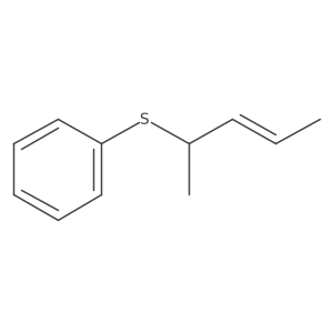 [(E)-pent-3-en-2-yl]sulfanylbenzene Structure