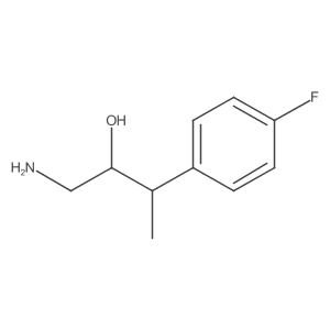 1-Amino-3-(4-fluorophenyl)butan-2-ol Structure