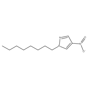 4-Nitro-1-octyl-1H-pyrazole Structure