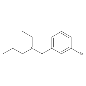 [(3-Bromophenyl)methyl](ethyl)propylamine Structure