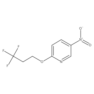 5-Nitro-2-(3,3,3-trifluoropropoxy)pyridine结构式