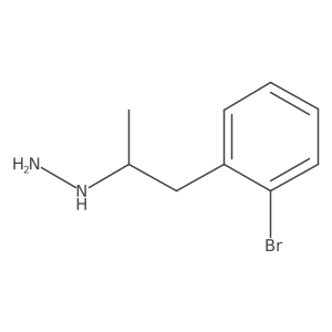 (1-(2-Bromophenyl)propan-2-yl)hydrazine结构式