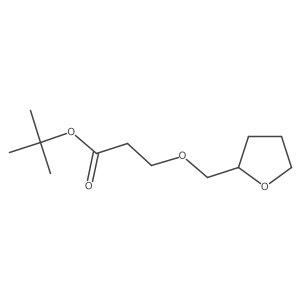 1,1-Dimethylethyl 3-[(tetrahydro-2-furanyl)methoxy]propanoate Structure