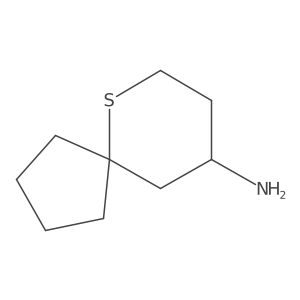 6-Thiaspiro[4.5]decan-9-amine Structure