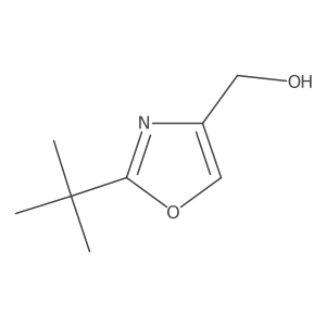(2-(tert-Butyl)oxazol-4-yl)methanol Structure