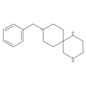 9-Benzyl-1,4,9-triazaspiro[5.5]undecane Structure