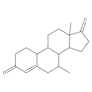 7alpha-Methylestr-4-ene-3,17-dione结构式